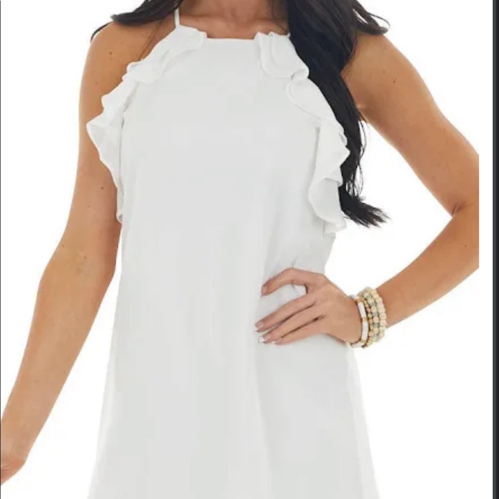 white mini dress. naked zebra
